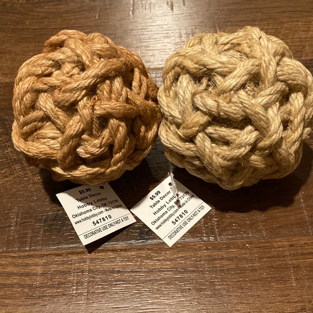 Decorative Rope Balls